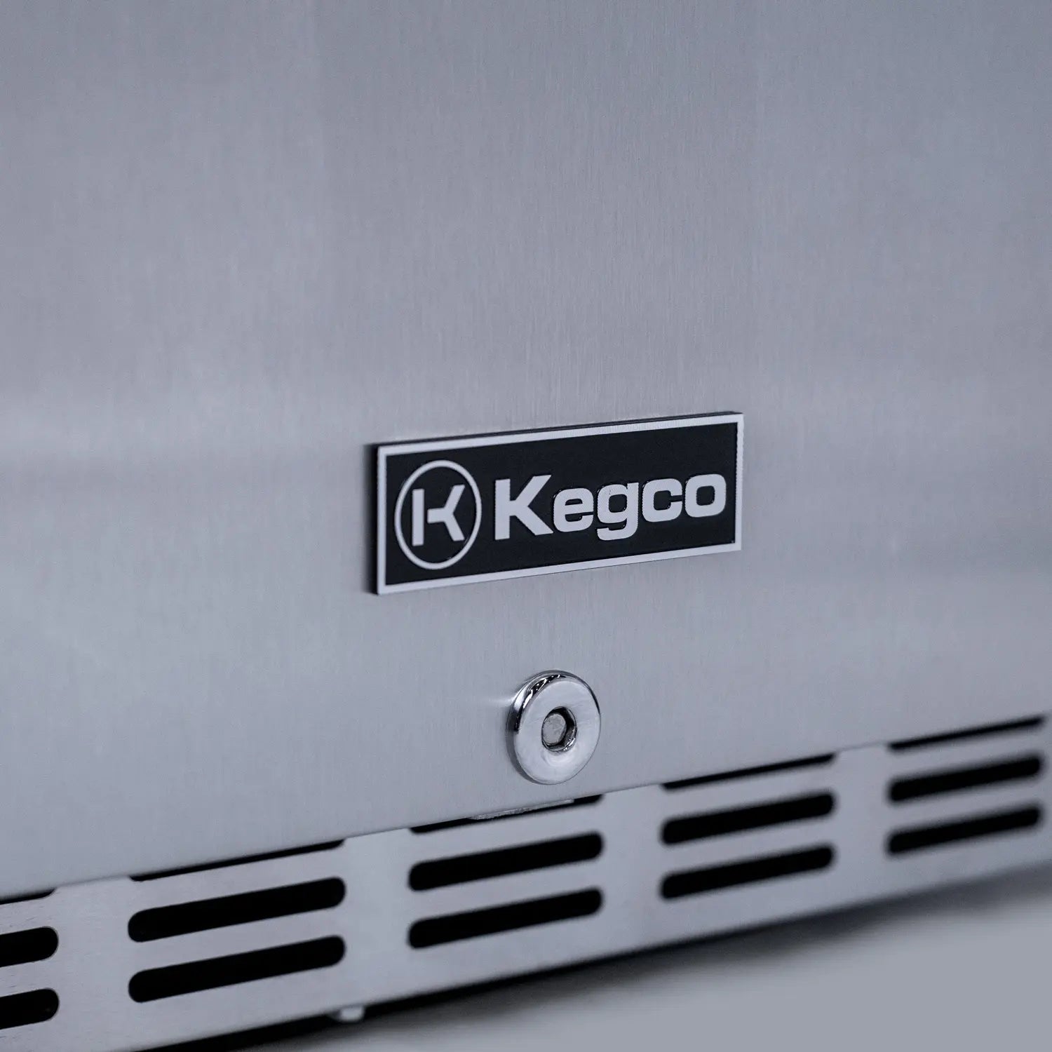 Kegco 24" Wide Outdoor All Stainless Steel Commercial Built-In Refrigerator