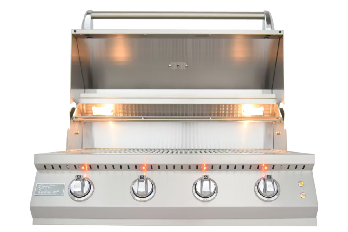Kokomo 32” Elite Built in Gas Grill (4 Burner/Back Burner)