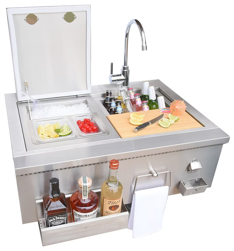 Built-In 30" Bartender Cocktail Station