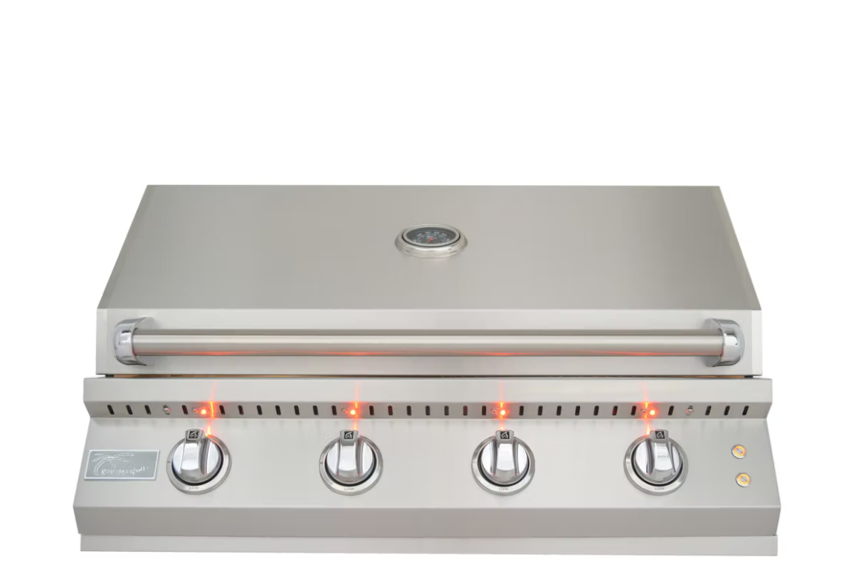Kokomo 32” Elite Built in Gas Grill (4 Burner/Back Burner)