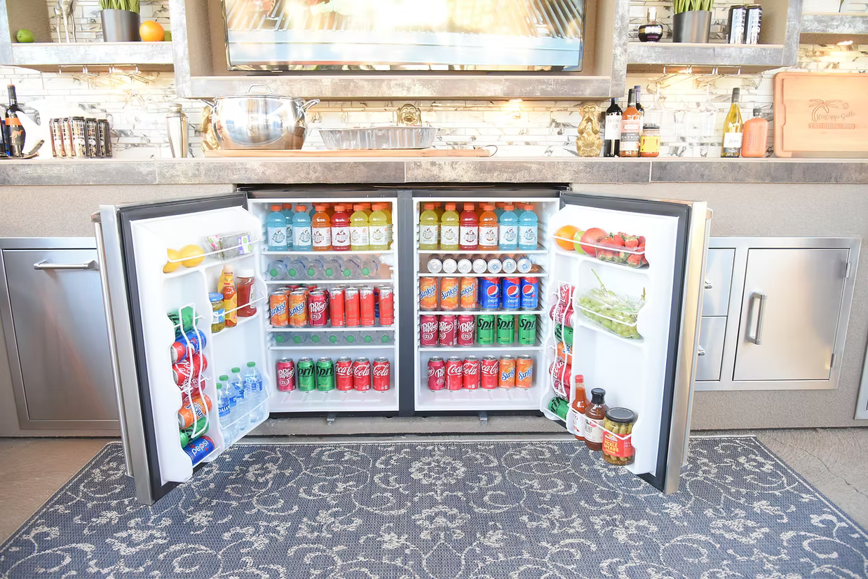 Double Door Outdoor Refrigerators