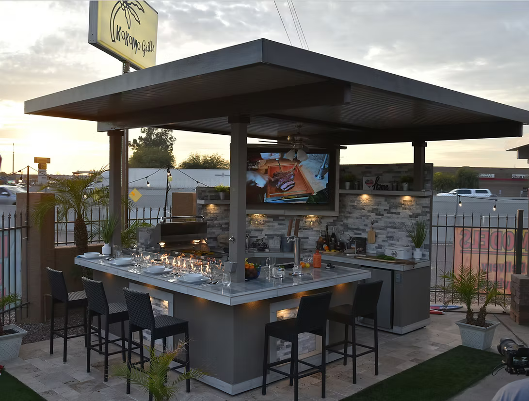 Outdoor Kitchen Bermuda BBQ Island