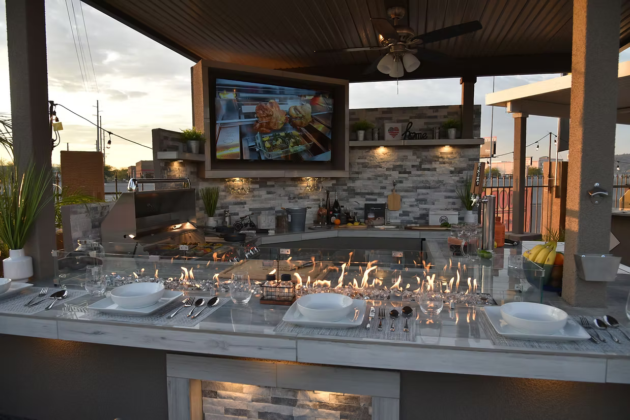 Outdoor Kitchen Bermuda BBQ Island