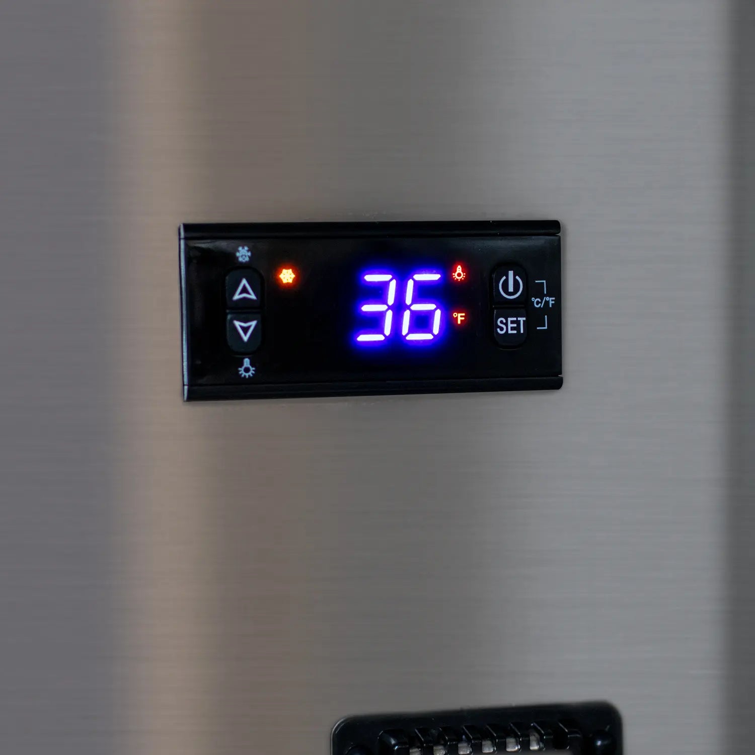 Kegco 24" Wide Outdoor All Stainless Steel Commercial Built-In Refrigerator