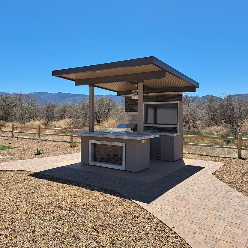 Baja Island Outdoor Kitchen
