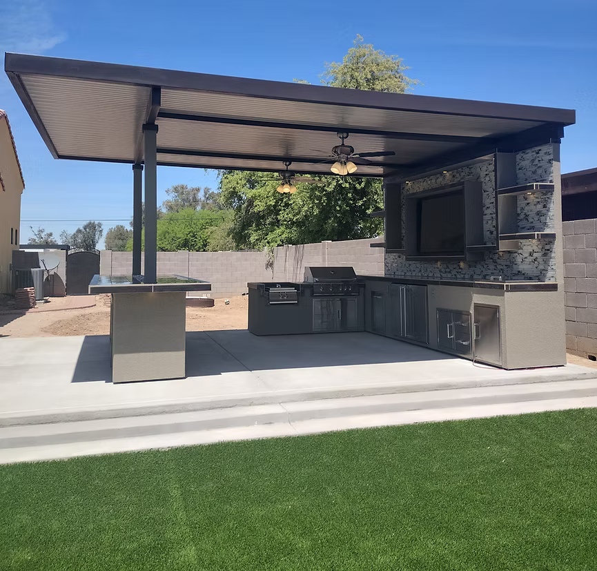 Outdoor Kitchen Montego Model BBQ Island BBQ Grill