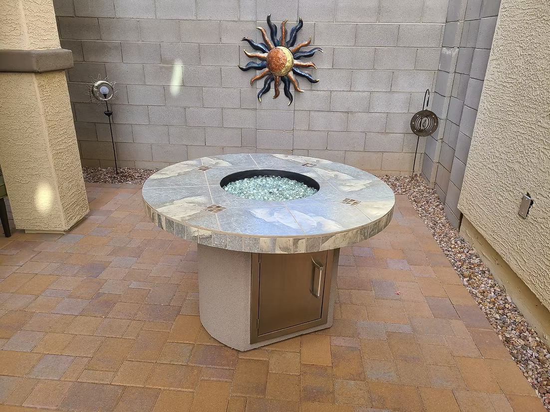 Bahama Outdoor Fire Table