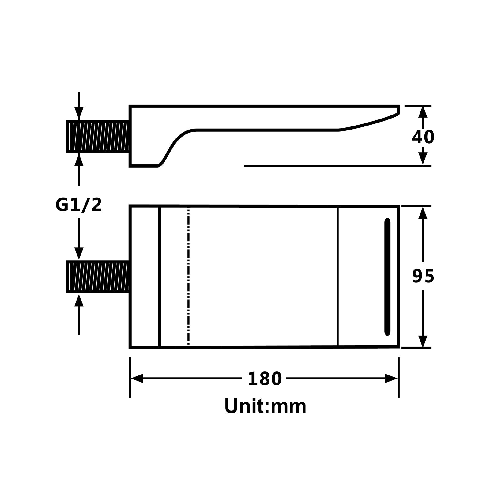 Waterfall Wall-mount pressure balance Bath Tub Filler Faucet Brushed Gold