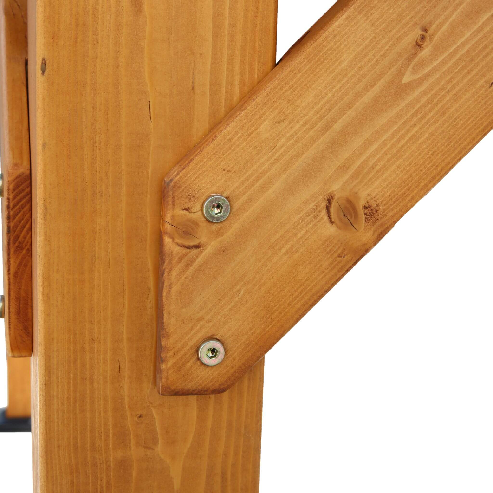 [09X11FT] Alora Heavy-Duty All-Weather Hardtop Wooden Carport Gazebo With Galvanized Steel Roof (SAK39187)