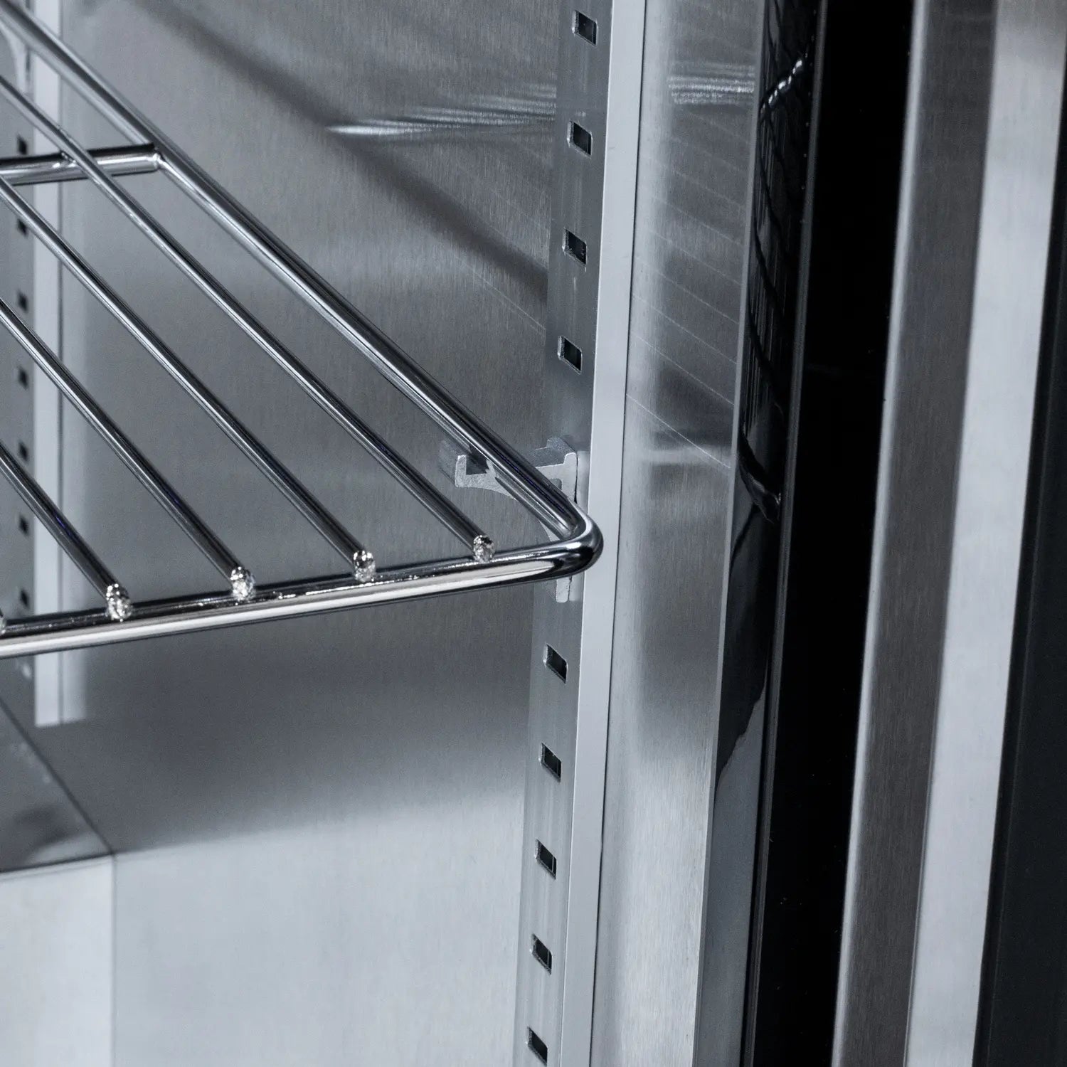 Kegco 24" Wide Outdoor All Stainless Steel Commercial Built-In Refrigerator