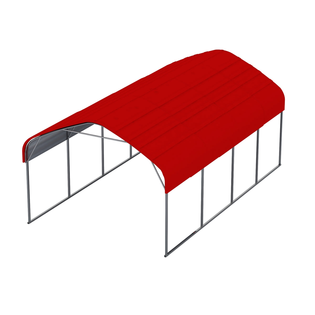 12x20 ft Heavy Duty Metal Garage Carport