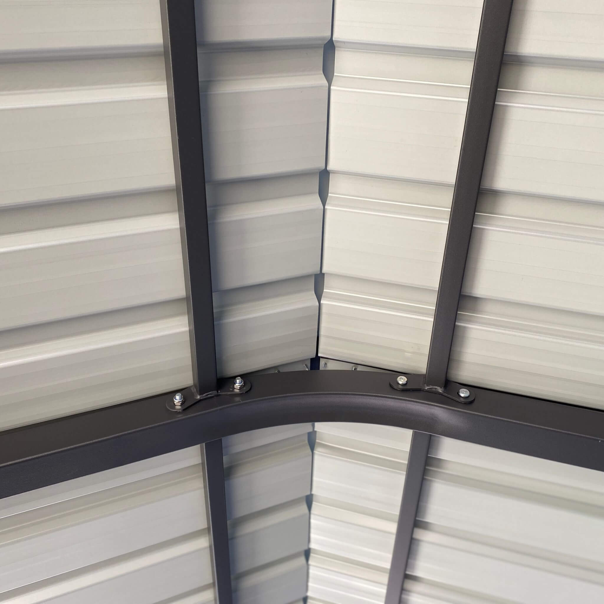 [12X20FT] Alora Heavy-Duty Metal Carport With Galvanized Steel Roof For Car, Boats And Trucks, Gray (SAK95562)