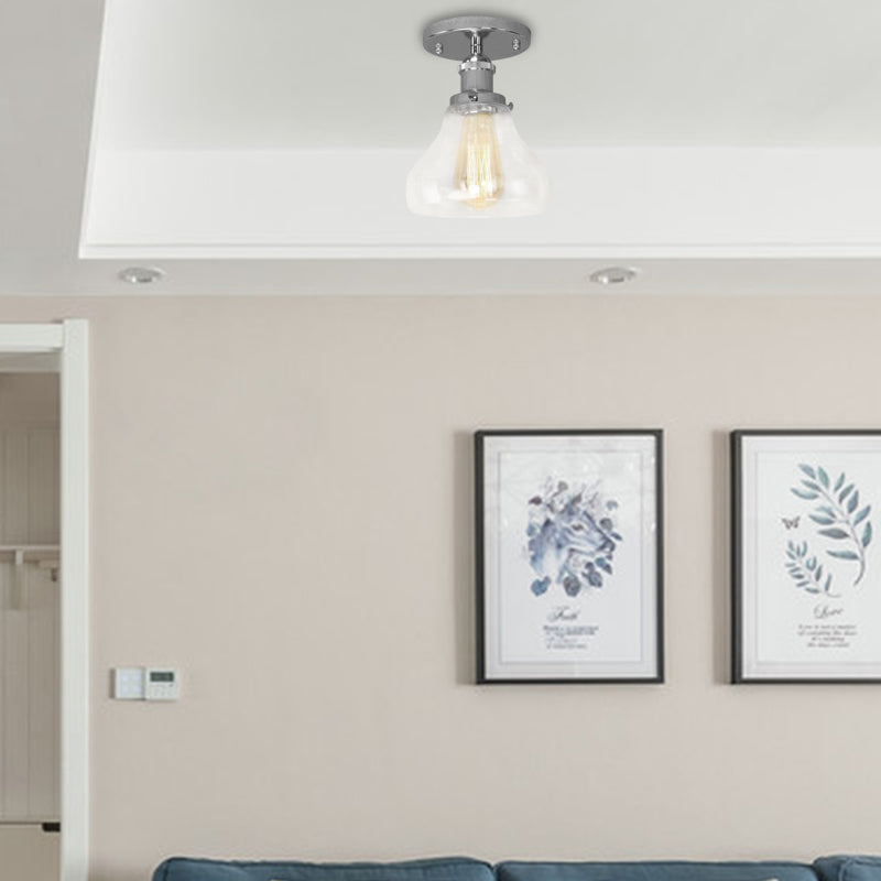 Illuminate Your Space with Timeless Style: The Farmhouse Cone Ceiling Light