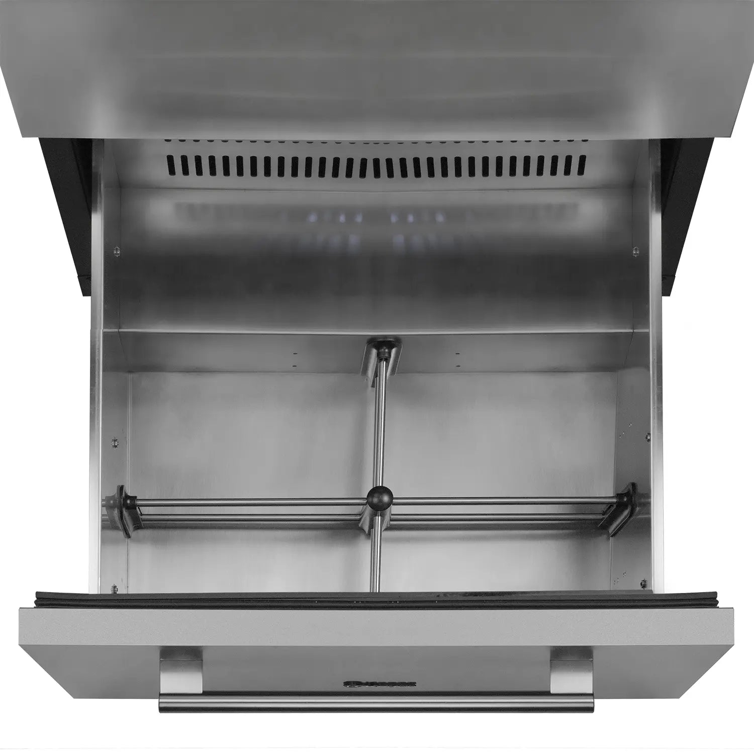 Kegco 24" Wide Built-In Stainless Steel Commercial Two-Drawer Refrigerator-Outdoor