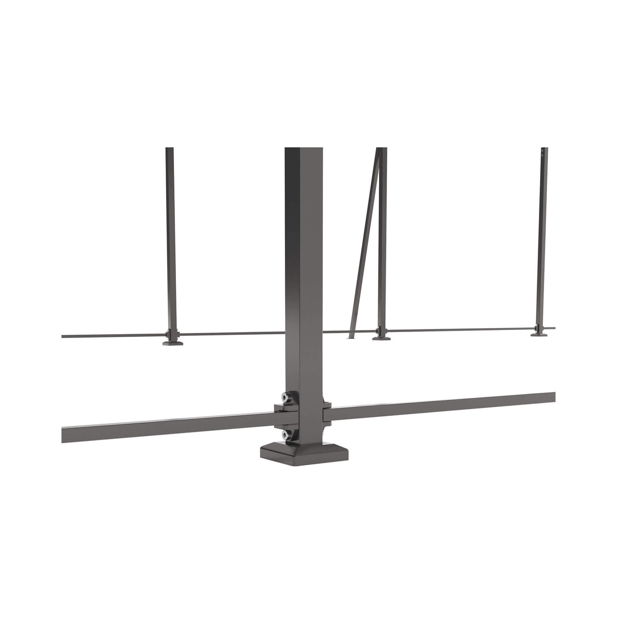 [13X26FT] Alora Heavy-Duty Weather-Resistant Outdoor Carport With Protective Film (SAK82451)