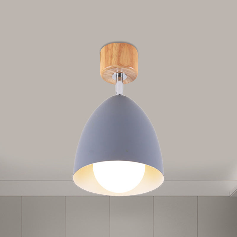 Astrid's Modern Rotatable Semi-Flush Mount: Customizable Lighting for Your Bedroom