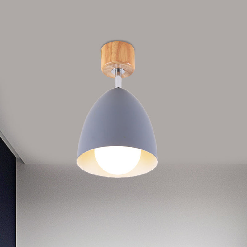 Astrid's Modern Rotatable Semi-Flush Mount: Customizable Lighting for Your Bedroom