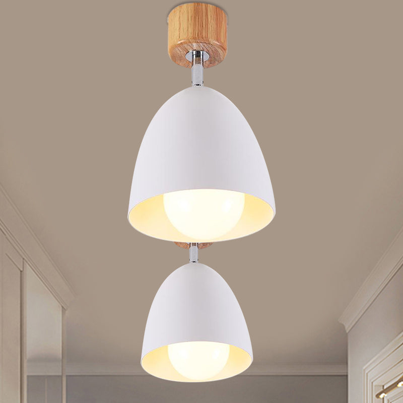 Astrid's Modern Rotatable Semi-Flush Mount: Customizable Lighting for Your Bedroom