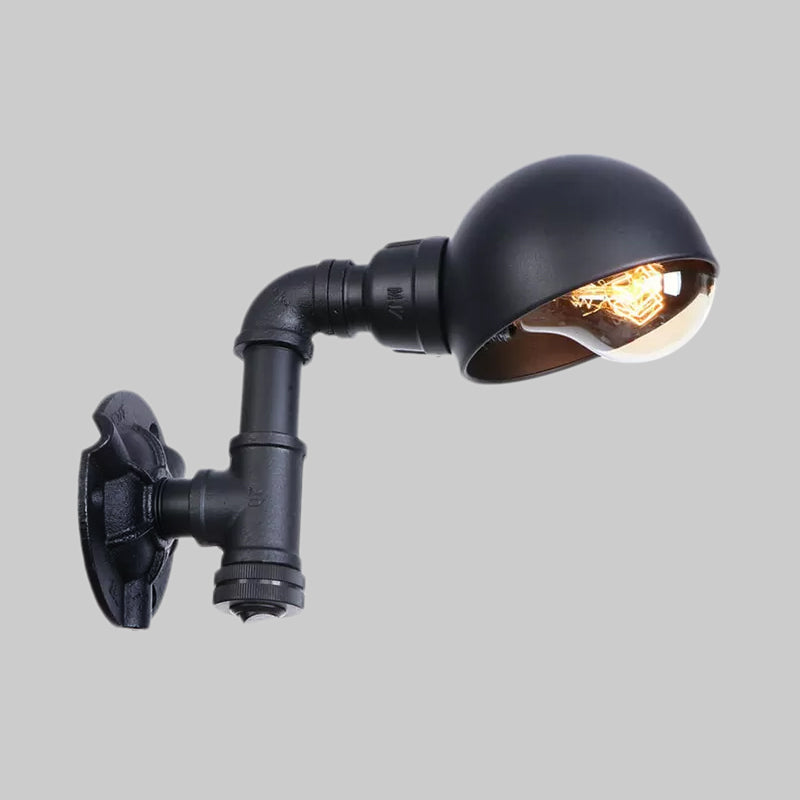 Aria Industrial Chic Sconce: Vintage Charm with Modern Versatility