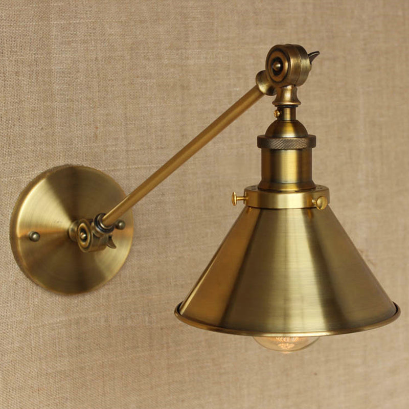 Clara's Industrial Wall Sconce: Vintage Charm Meets Modern Functionality