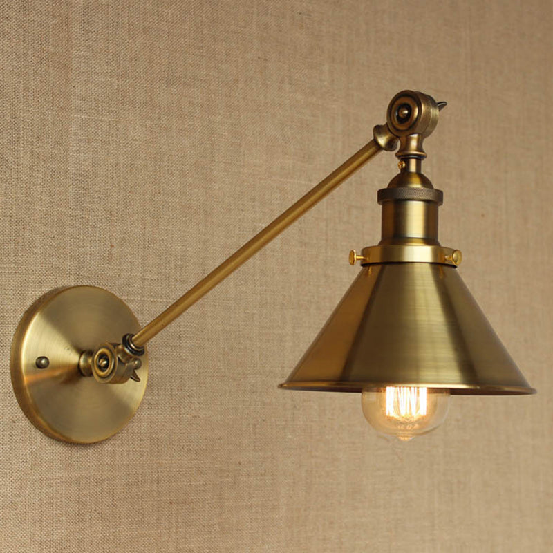 Clara's Industrial Wall Sconce: Vintage Charm Meets Modern Functionality