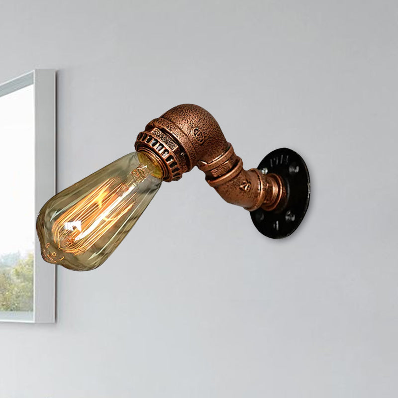 William's Industrial Wall Sconce - Rustic Charm for Any Space