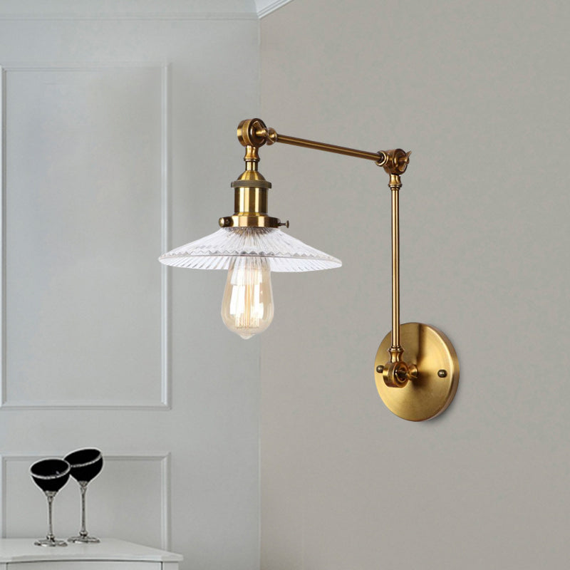 Clara's Prismatic Sconce - Vintage Charm with Modern Appeal