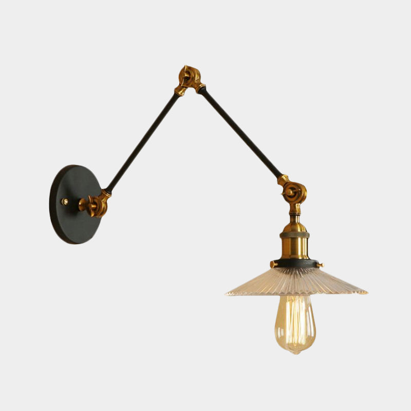 Clara's Prismatic Sconce - Vintage Charm with Modern Appeal