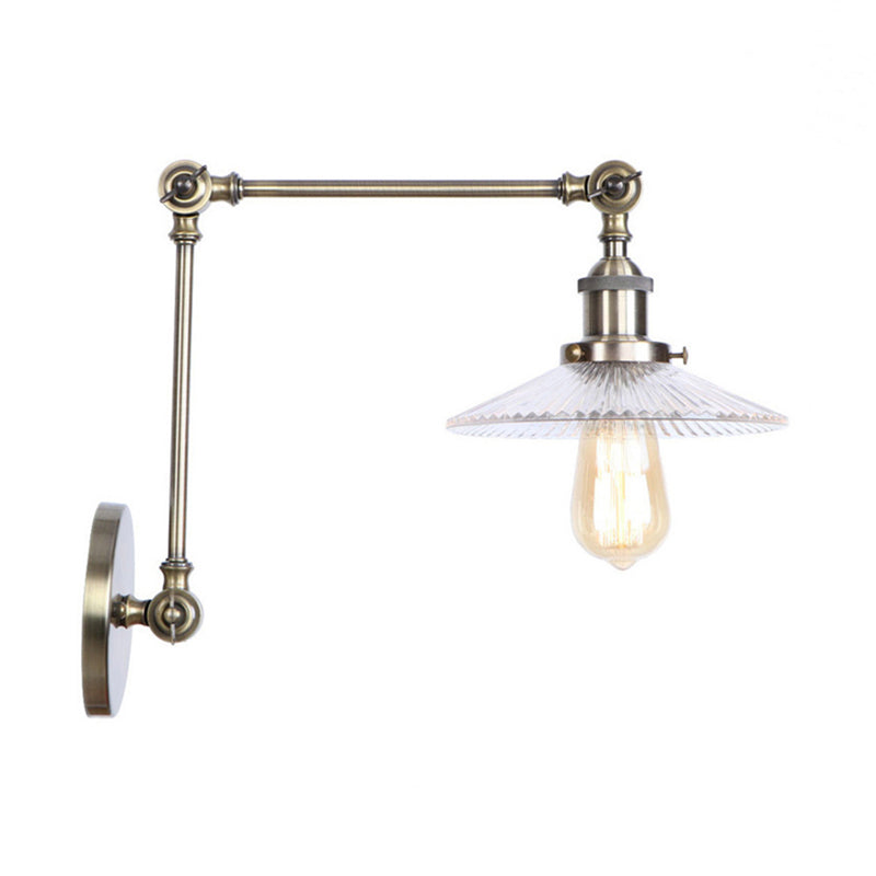 Clara's Prismatic Sconce - Vintage Charm with Modern Appeal