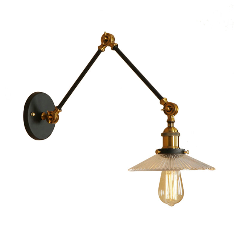Clara's Prismatic Sconce - Vintage Charm with Modern Appeal
