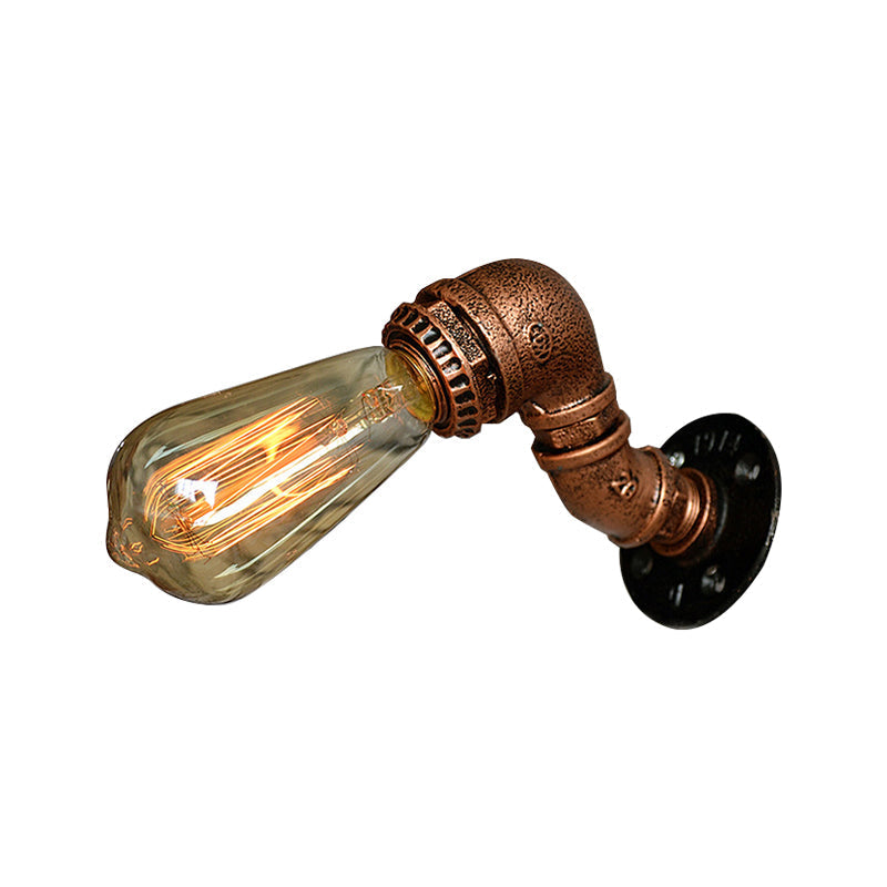 William's Industrial Wall Sconce - Rustic Charm for Any Space