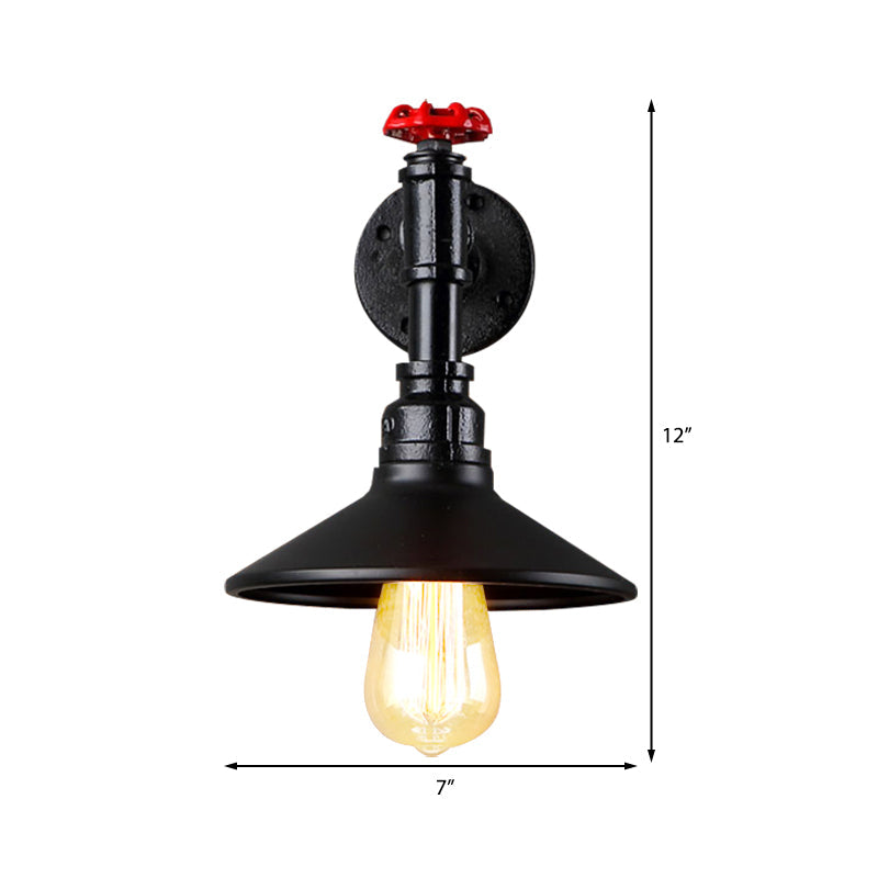 Conrad's Industrial Sconce: Focused Light & Vintage Charm