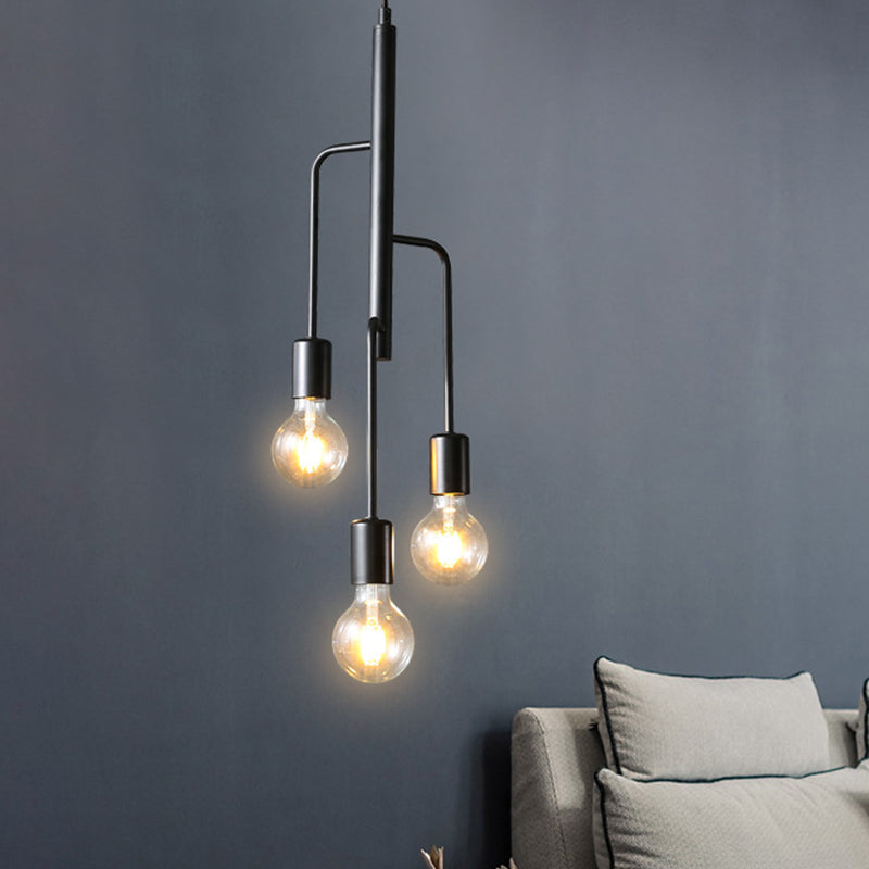 Illuminate Your Space with Timeless Style: The Industrial 3-Light Chandelier