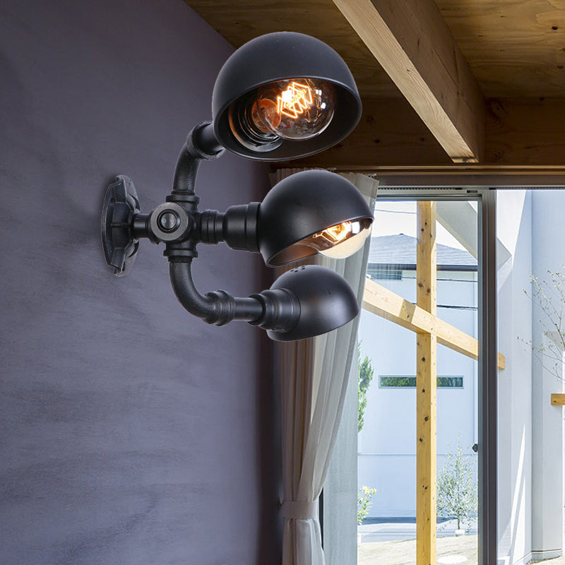 Archer's Industrial Trio: Vintage Charm & Modern Lighting