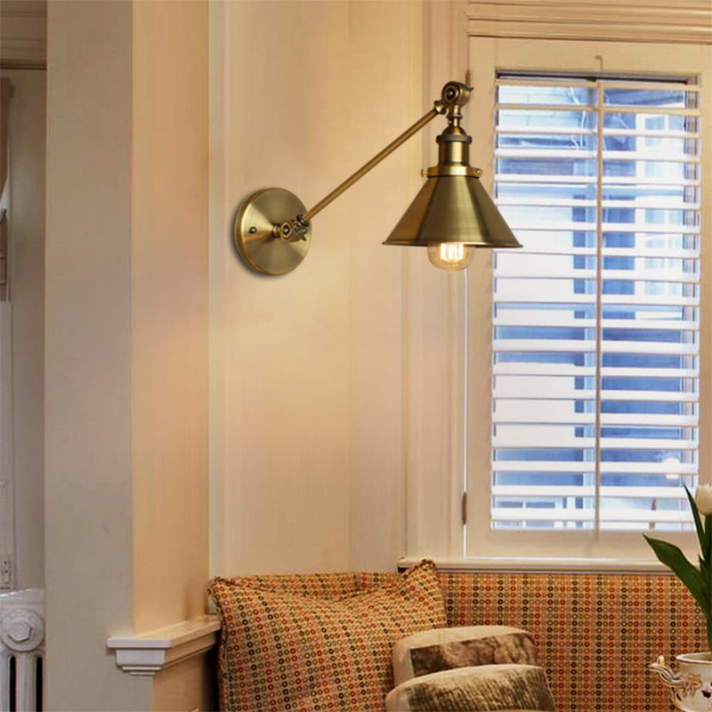 Clara's Industrial Wall Sconce: Vintage Charm Meets Modern Functionality