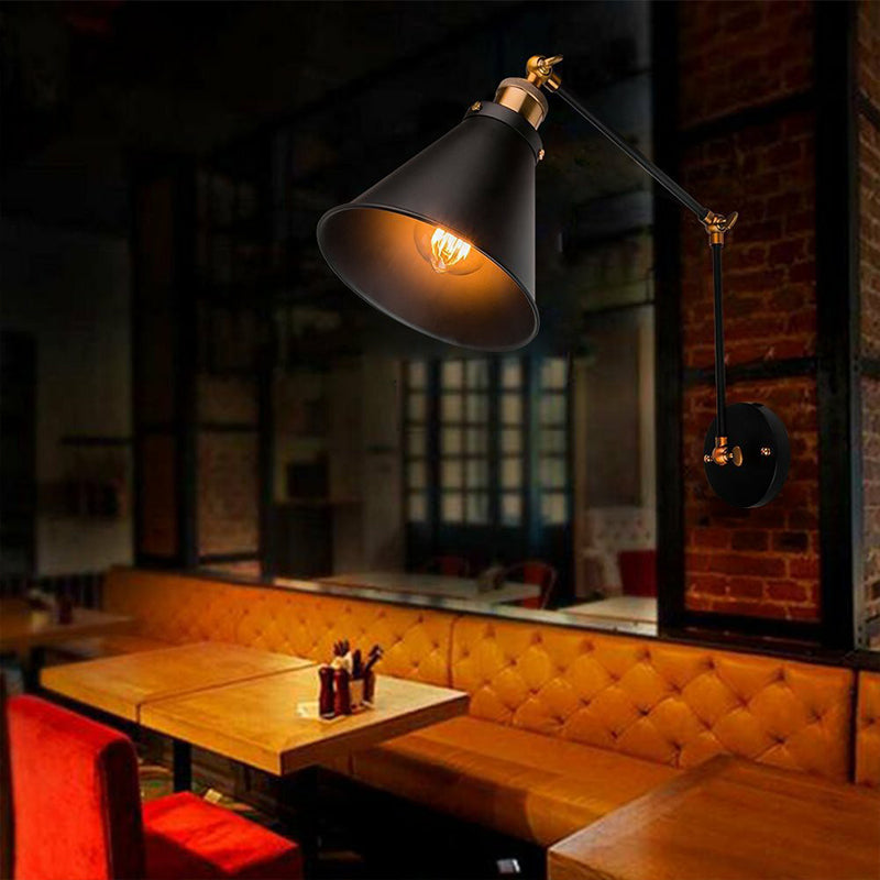 Shine a Light on Industrial Chic: The Farmhouse Bistro Wall Lamp
