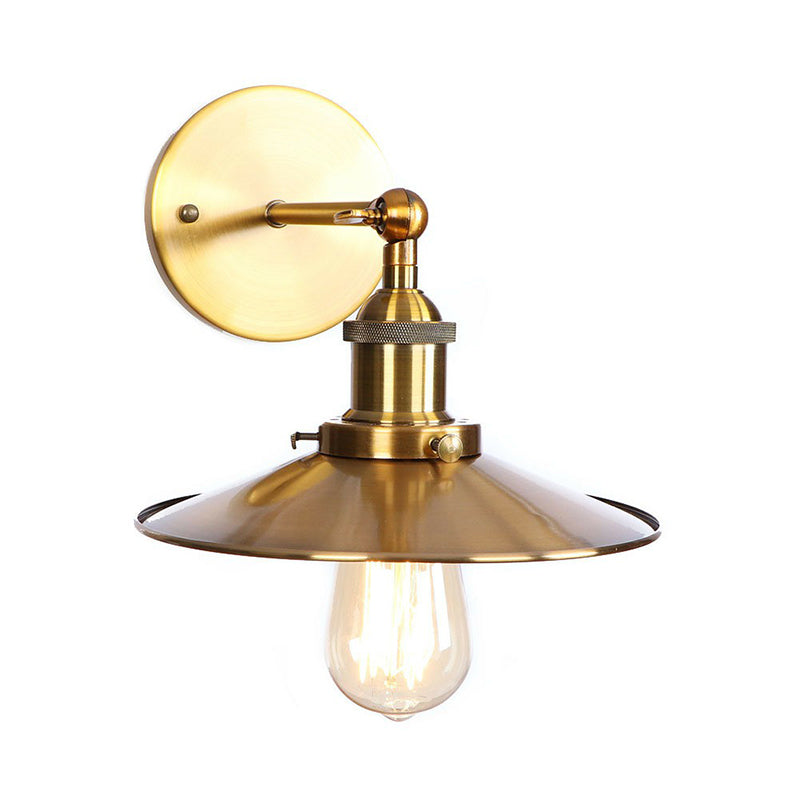 Embrace Industrial Versatility: The Adjustable Wall Sconce with Selectable Shade