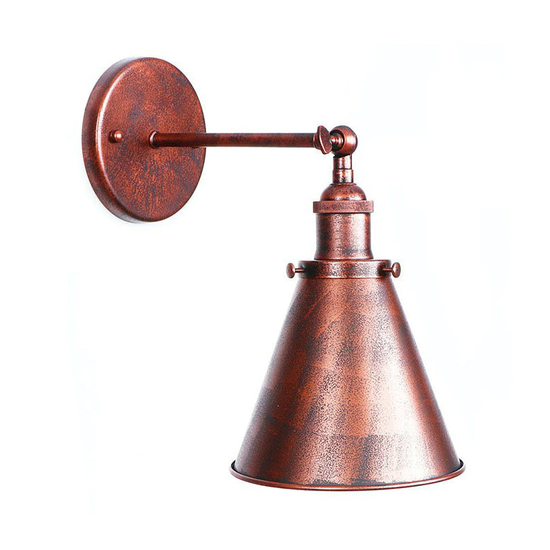 Illuminate Your Space with Rustic Charm: The Adjustable Farmhouse Wall Lamp
