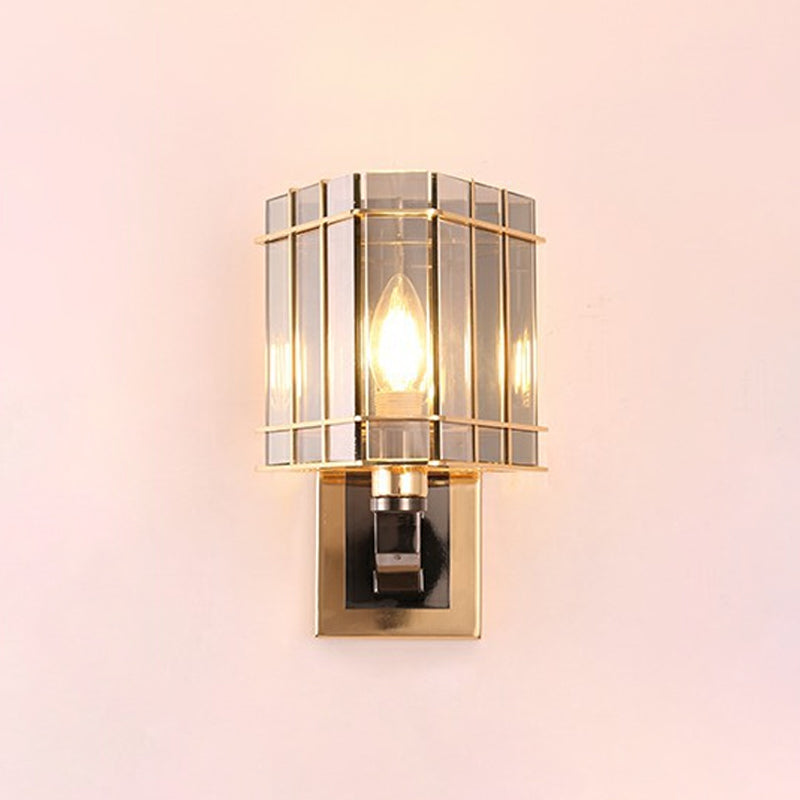 Elevate Your Space with the Luxurious Gold Crystal Wall Sconce