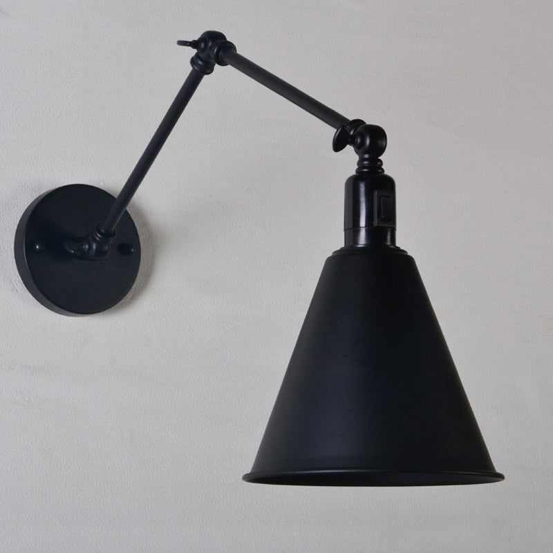 Alistair's Industrial Wall Sconce - Classic 1-Light Swing Arm