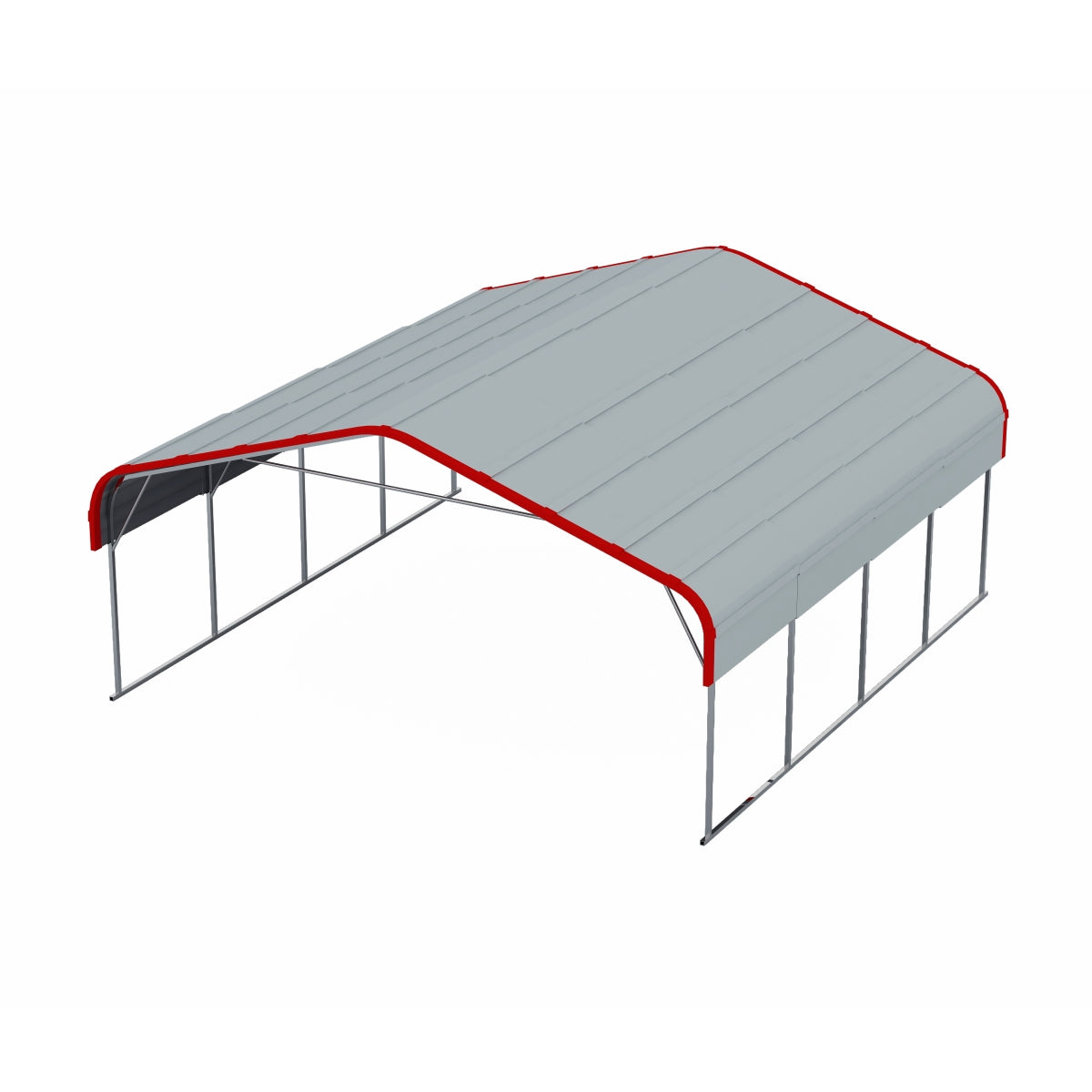 20x20 ft Outdoor Metal Carport