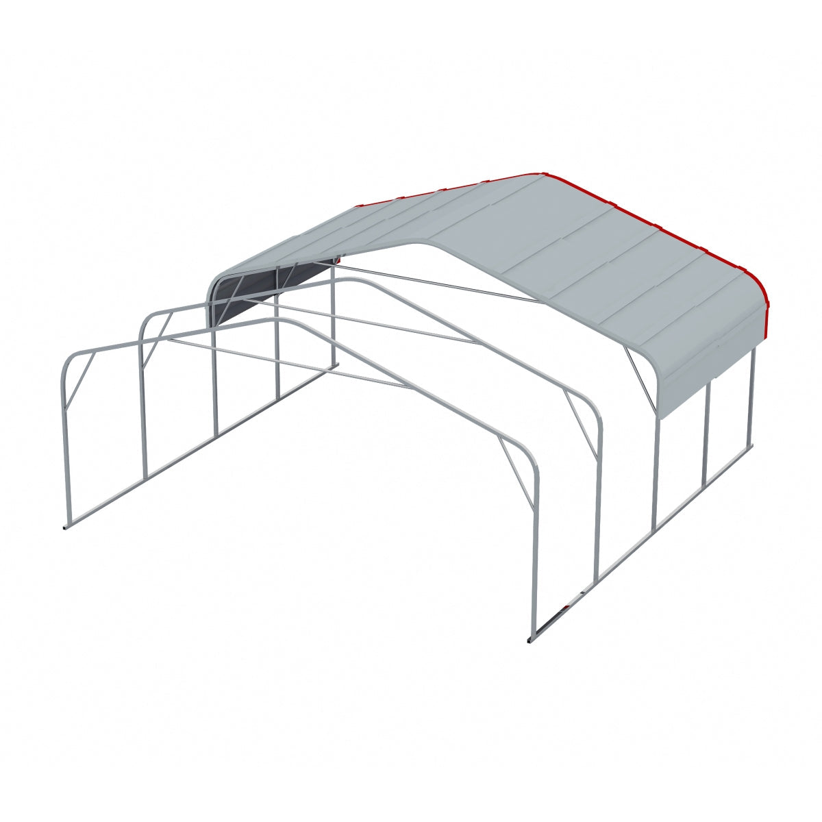 20x20 ft Outdoor Metal Carport