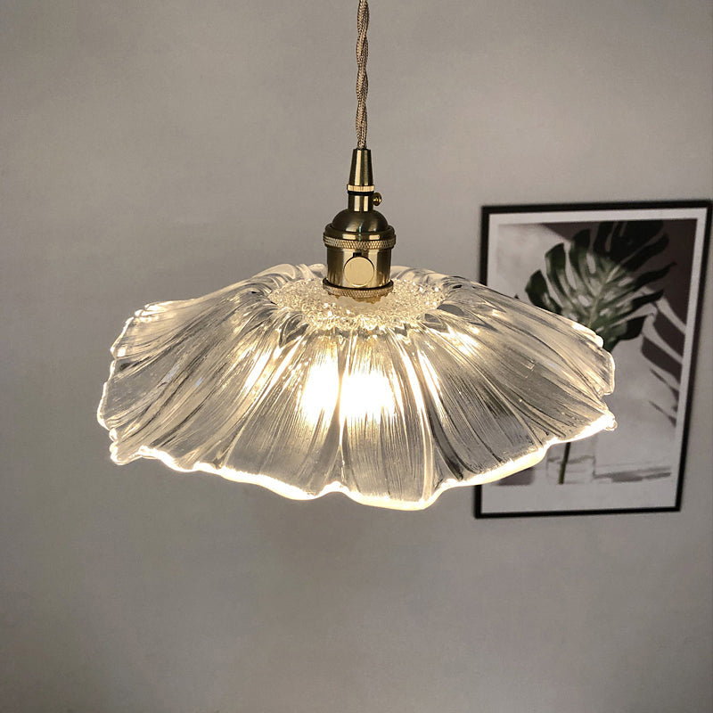 Amina Vintage Floral Hanging Lamp - Adds Industrial Charm