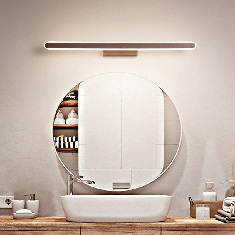 Isla Coffee Vanity Light - Modern LED Sconce for Bathrooms