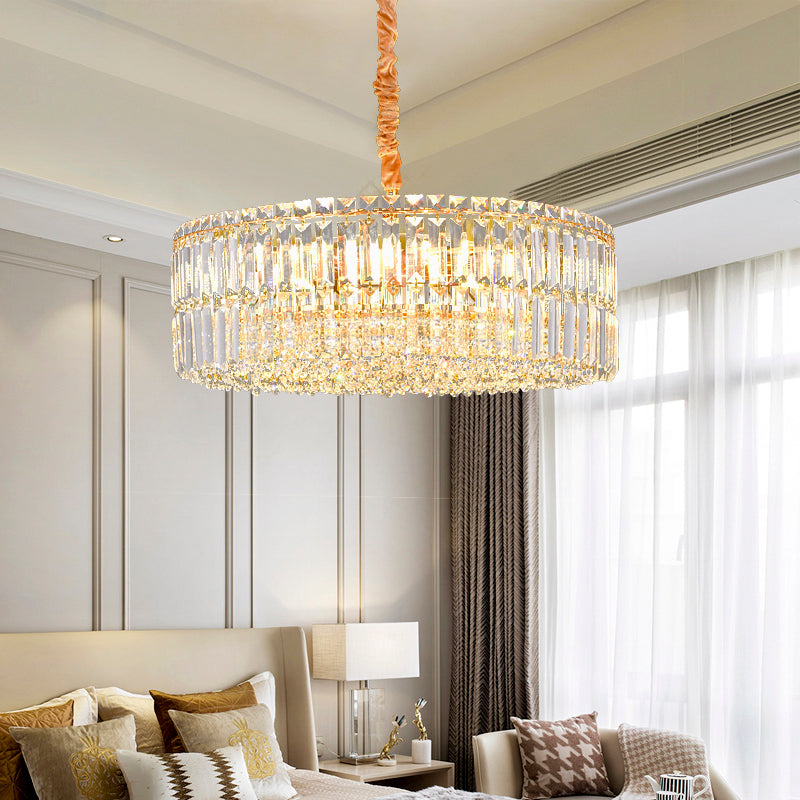 Captivate with Brilliance: Stella's Modern Crystal Chandelier