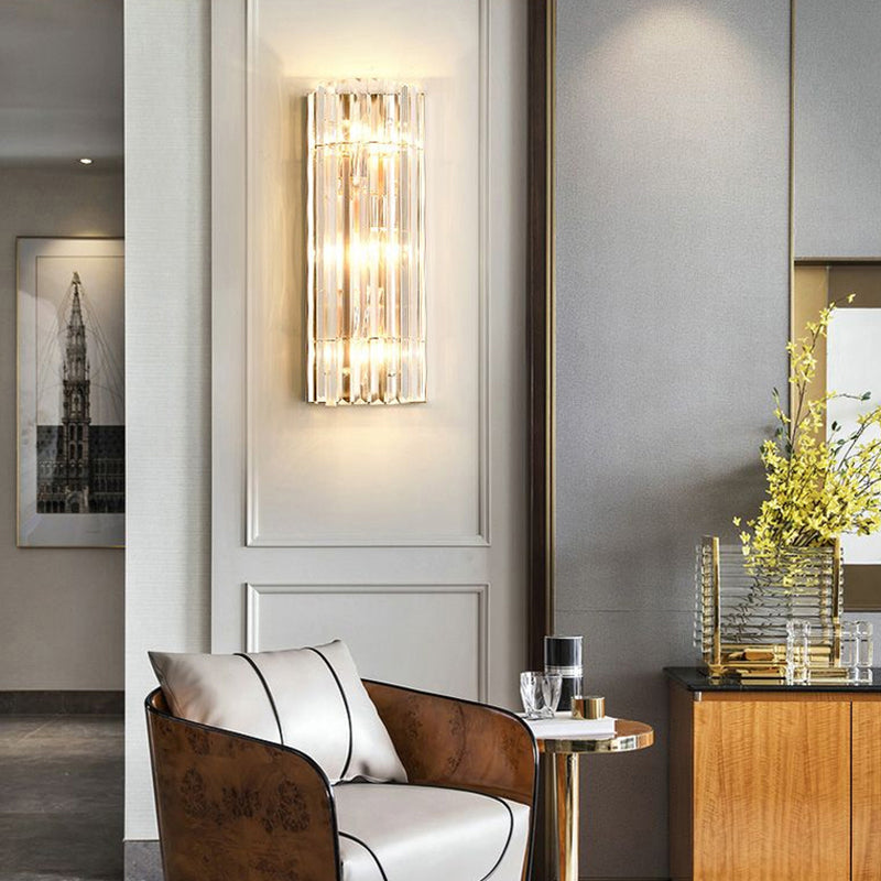 Ariana's Golden Embrace: Sparkling Elegance Meets Modern Functionality