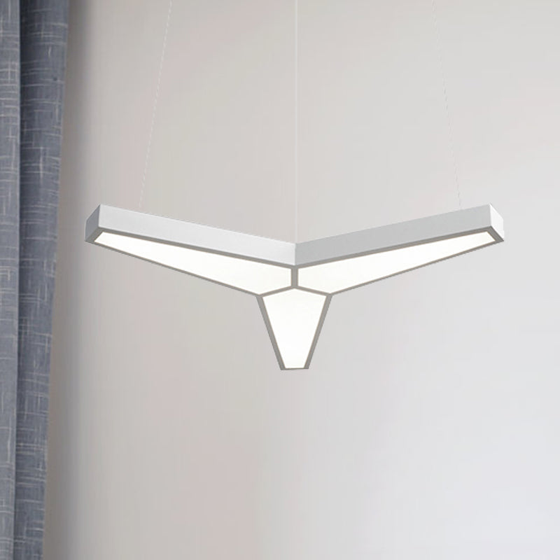 Addison Modern Y-Shaped LED Ceiling Lamp: Illuminate Your Space in Style
