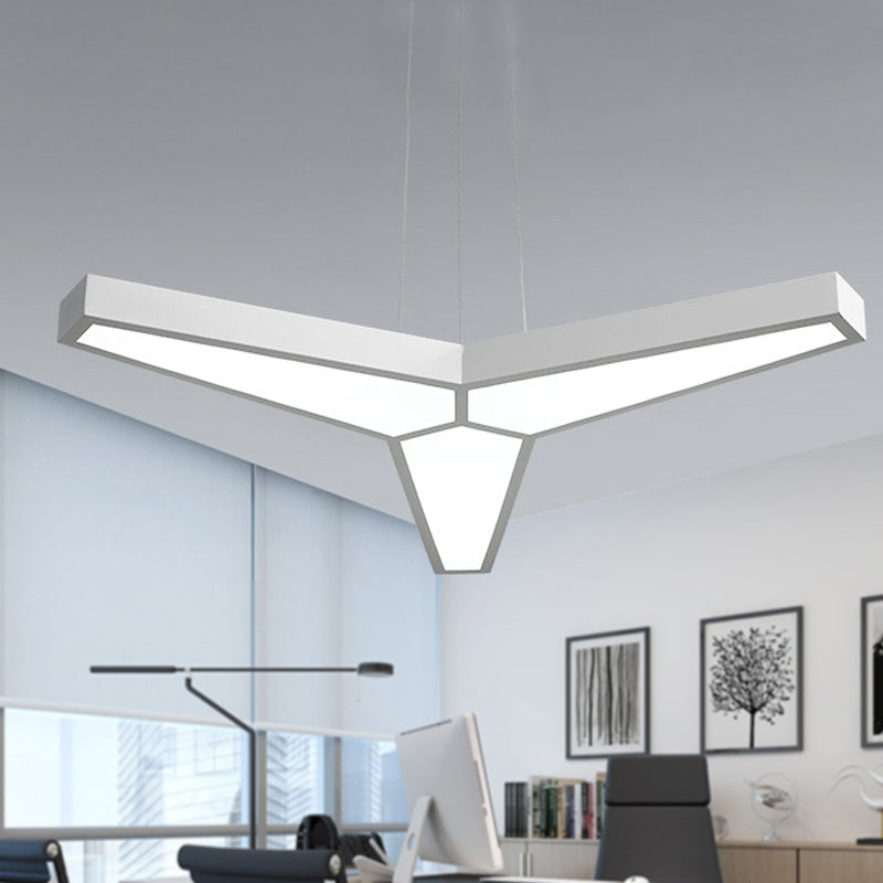 Addison Moder Addison Modern Y-Shaped LED Ceiling Lamp: Illuminate Your Space in Sty ...