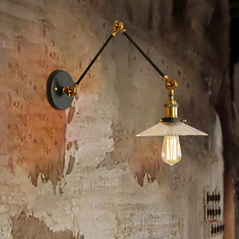 Clara's Prismatic Sconce - Vintage Charm with Modern Appeal