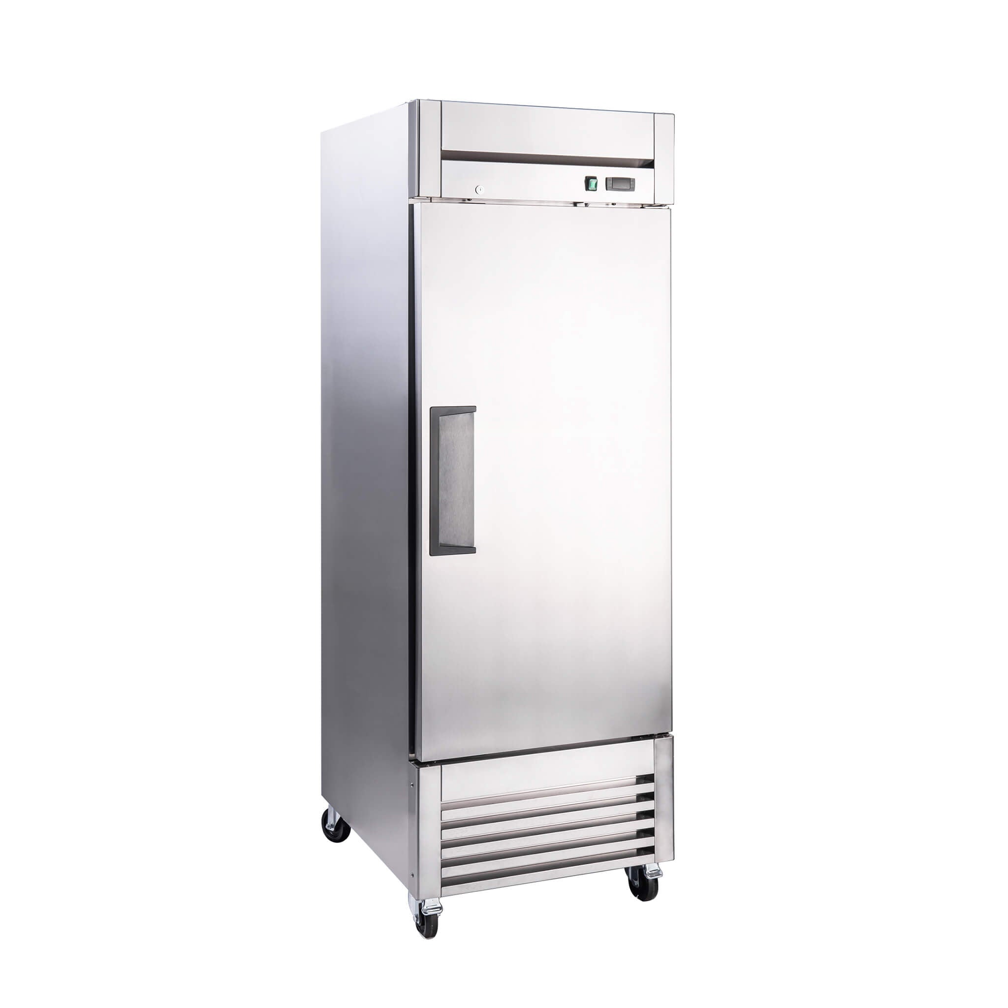 27-Inch 20.5 Cu.Ft Commercial Solid Door Stainless Steel Reach-In Freezer (SAK29705)